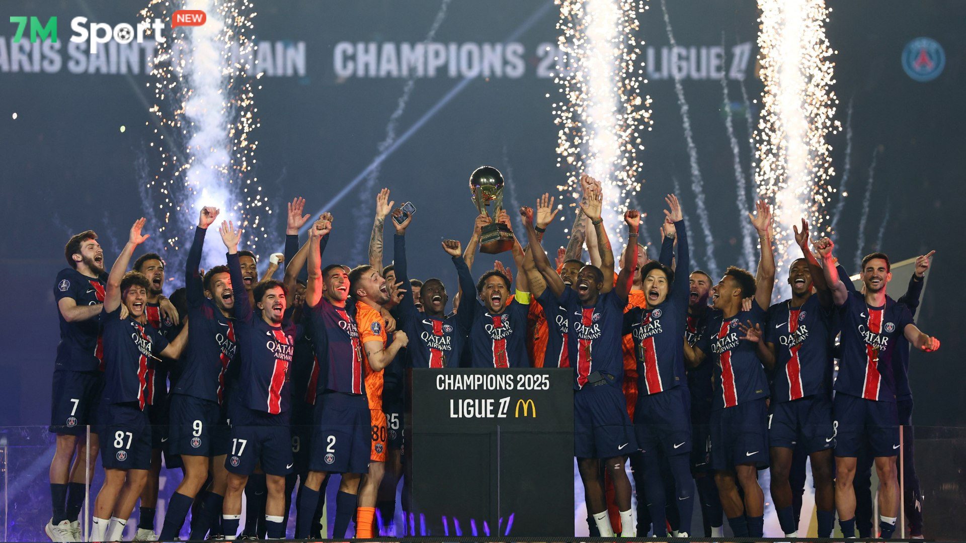 PSG là đội giành nhiều chức vô địch Ligue 1 nhất tính tới thời điểm hiện tại